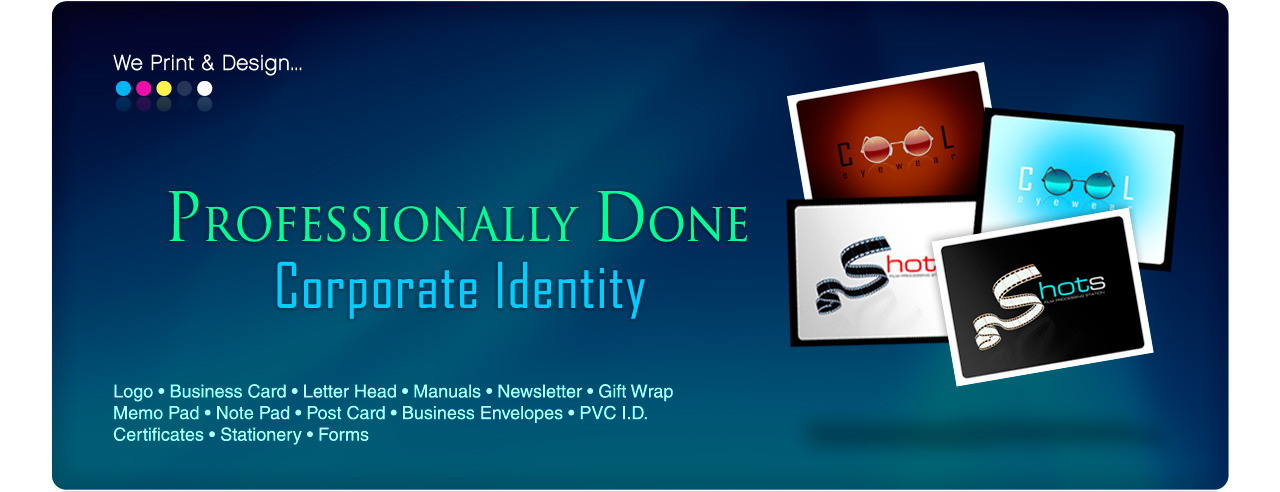 Professionally Done Corporate Identity